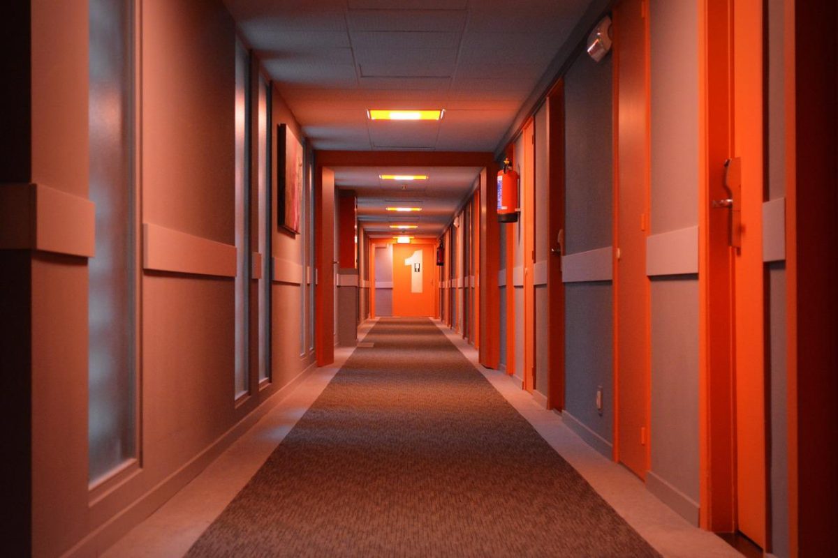 largeur moyenne d’un couloir