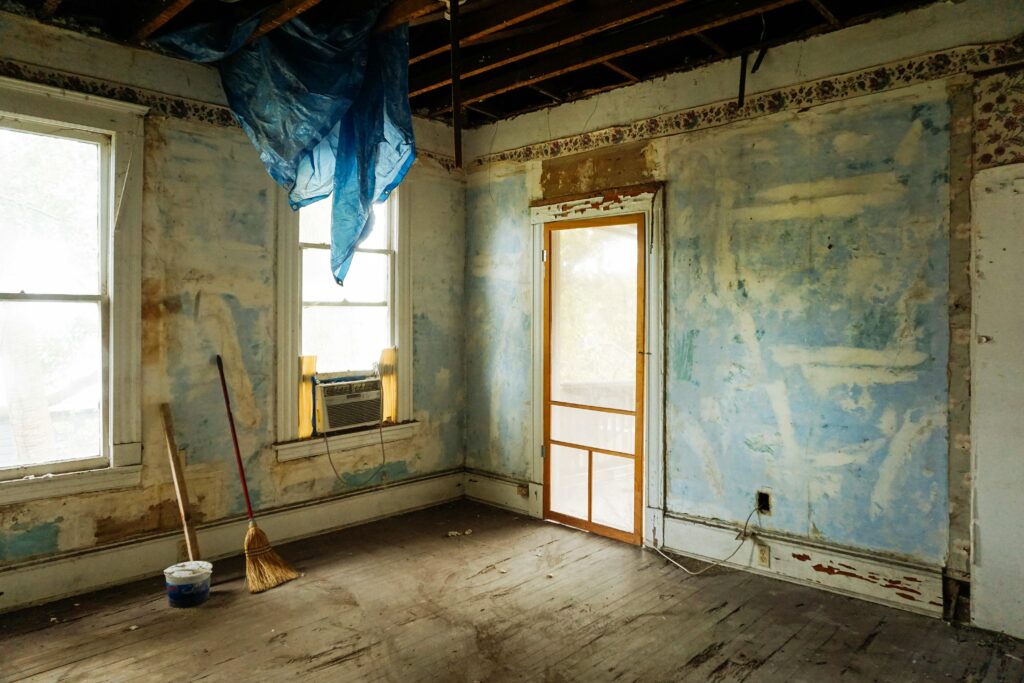 maison abandonnée à donner