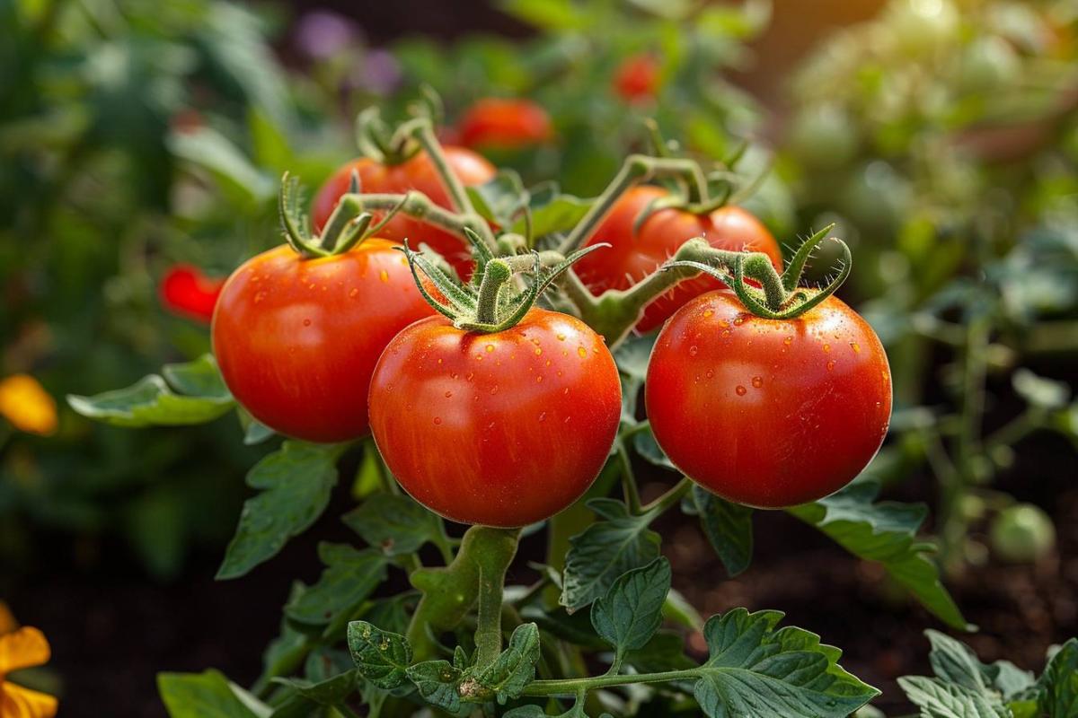 Quand arroser les tomates en juillet  : matinée ou soirée  ?