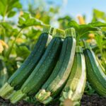 Surveiller la croissance des courgettes pour les récolter à la taille idéale sans qu'elles ne deviennent trop grosses.