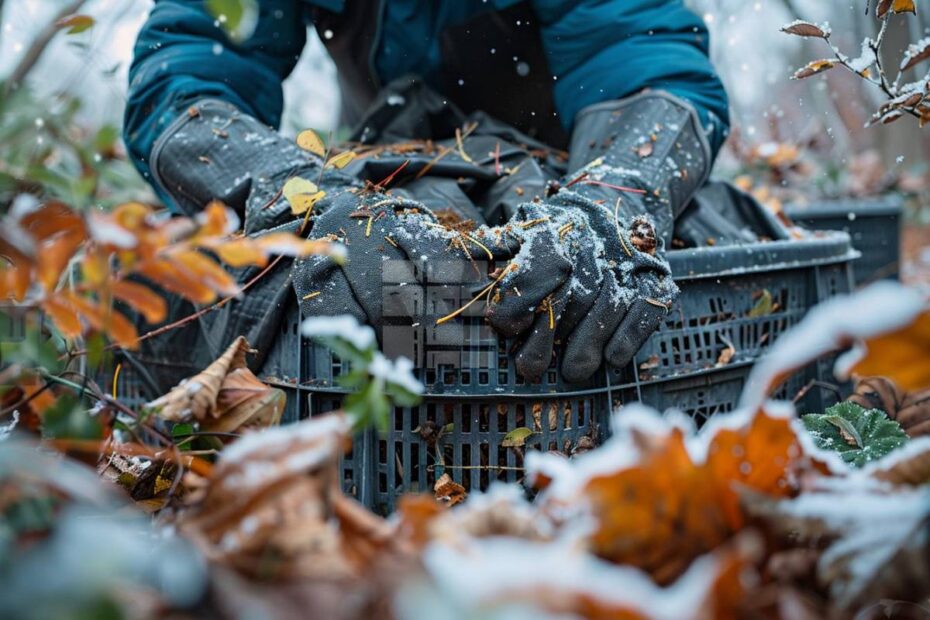 Protéger son compost : une nécessité hivernale ?