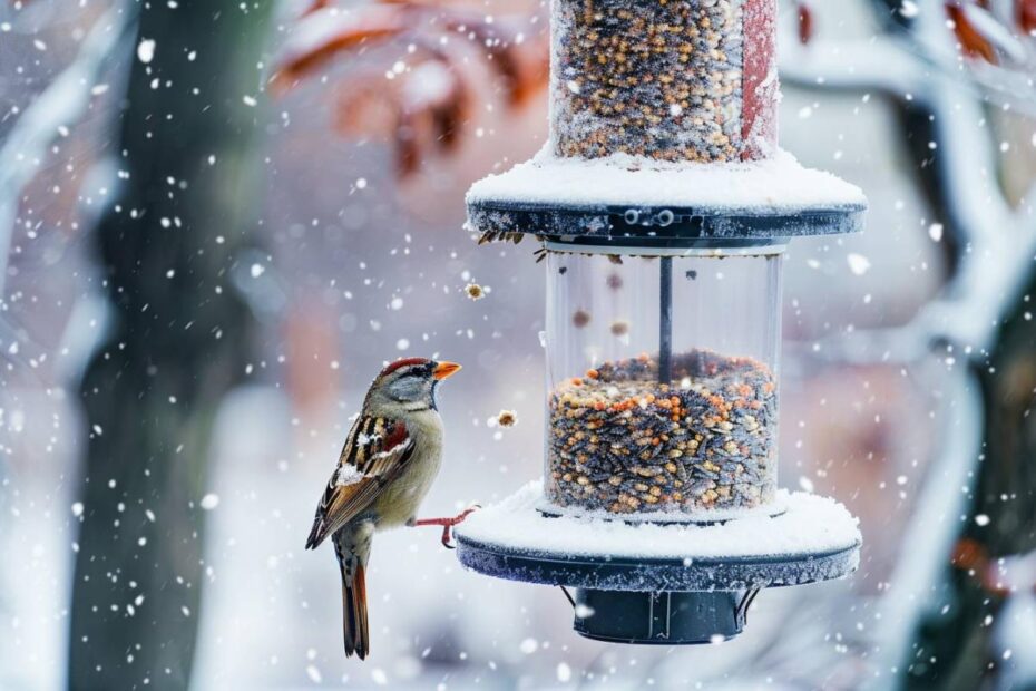 L'art de positionner vos mangeoires pour attirer les oiseaux en hiver